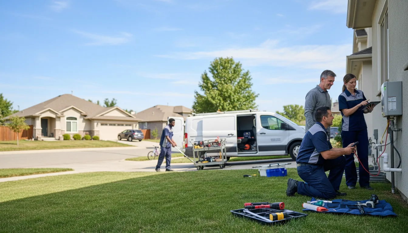 Tankless water heater service in Old Forge, PA